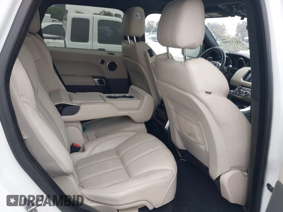 2016 Land Rover Range Rover Sport V6 HSE with VIN SALWR2VF8GA565814, listed as a IAAI auction lot 42173060 with 96,705 mi miles. Bid and sale history available at carsss.com. Image 8.