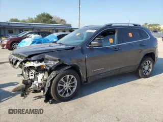 2021 Jeep Cherokee Latitude Plus z VIN 1C4PJLLB6MD187284, wystawiony jako Copart lot #66319094 z przebiegiem 77 876 mil mil oraz Szkoda całkowita • Salvage title. Historia ofert i sprzedaży dostępna na DreamBid. Obrazek 1.