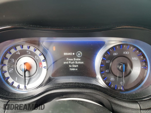 2016 Chrysler 300 S with VIN 2C3CCABG0GH141570, listed as a Copart auction lot 53939145 with 70,494 mi miles and Salvage Title. Bid and sale history available at DreamBid. Image 9.