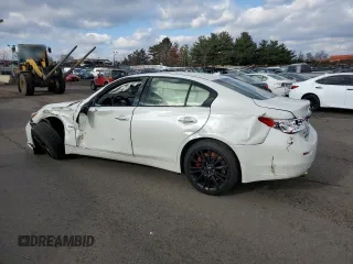 2017 Infiniti Q50 Red Sport 400 with VIN JN1FV7AR9HM870161, listed as a Copart auction lot 84621624 with 68,890 mi miles and Salvage title. Bid and sale history available at DreamBid. Image 2.
