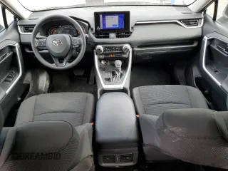 2023 Toyota RAV4 LE with VIN 2T3G1RFV2PC331995, listed as a Copart auction lot 49627305 with 22,591 mi miles and Salvage title. Bid and sale history available at DreamBid. Image 8.