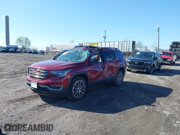 2017 GMC Acadia SLT with VIN 1GKKNVLS1HZ145287, listed as a IAAI auction lot 41977723 with 98,571 mi miles and . Bid and sale history available at carsss.com. Image 18.