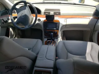 2003 Mercedes-Benz S-Class 4.3L with VIN WDBNG83J43A344741, listed as a Copart auction lot 61529804 with 168,189 mi miles and Salvage Title. Bid and sale history available at carsss.com. Image 8.