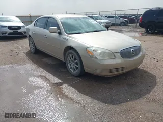 2008 Buick Lucerne CXL with VIN 1G4HD57288U112492, listed as a IAAI auction lot 41693352 with 198,924 mi miles. Bid and sale history available at carsss.com. Image 1.