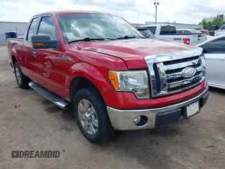 2009 Ford F-150 STX with VIN 1FTRX12879KC75877, listed as a IAAI auction lot 42391986 with 145,395 mi miles and . Bid and sale history available at DreamBid. Image 1.