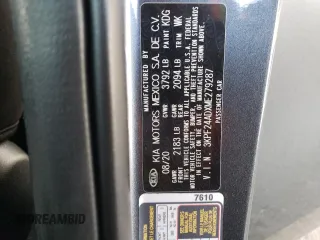 2021 Kia Forte LXS with VIN 3KPF24ADXME279287, listed as a Copart auction lot 58619325 with 83,255 mi miles and Salvage title. Bid and sale history available at DreamBid. Image 12.