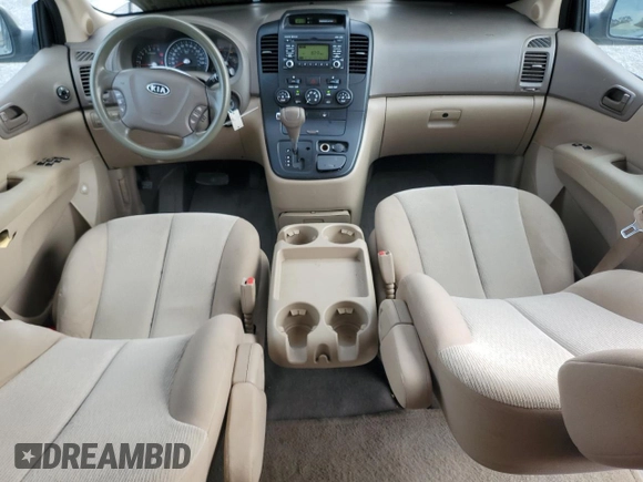 2012 Kia Sedona LX with VIN KNDMG4C77C6456849, listed as a Copart auction lot 69638314 with 206,434 mi miles and Salvage Title. Bid and sale history available at carsss.com. Image 8.
