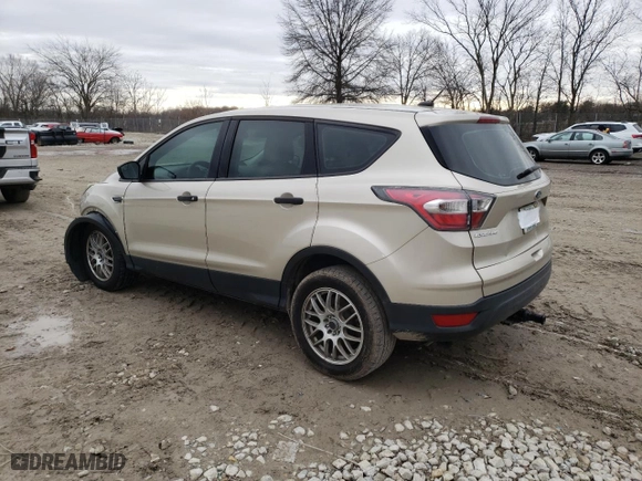 2017 Ford Escape S with VIN 1FMCU0F72HUA15153, listed as a Copart auction lot 48150695 with 64,294 mi miles and Salvage Title. Bid and sale history available at carsss.com. Image 2.