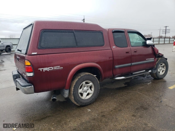 2003 Toyota Tundra SR5 with VIN 5TBBT44143S415584, listed as a Copart auction lot 44997395 with 221,385 mi miles and Salvage Title. Bid and sale history available at carsss.com. Image 3.