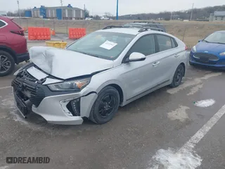 2017 Hyundai Ioniq Hybrid SEL with VIN KMHC75LC7HU046162, listed as a IAAI auction lot 41572953 with 170,499 mi miles. Bid and sale history available at carsss.com. Image 16.
