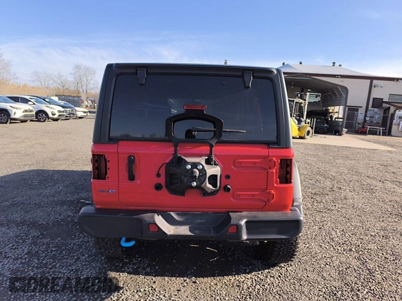 2023 Jeep Wrangler Rubicon with VIN 1C4JJXR69PW695846, listed as a Copart auction lot 57472885 with 17,239 mi miles and Clean title. Bid and sale history available at DreamBid. Image 6.