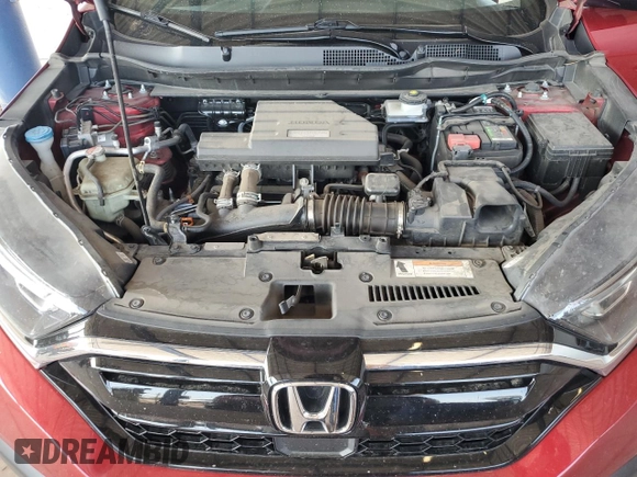 2020 Honda CR-V EX with VIN 5J6RW1H59LA006982, listed as a Copart auction lot 64681805 with 62,168 mi miles and Salvage title. Bid and sale history available at DreamBid. Image 12.