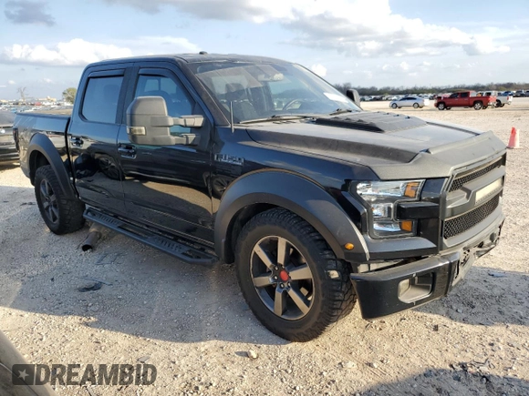 2016 Ford F-150 XL with VIN 1FTEW1CG8GKE60198, listed as a Copart auction lot 44146135 with 101,217 mi miles and Salvage Title. Bid and sale history available at DreamBid. Image 4.