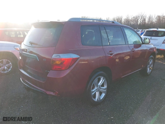2009 Toyota Highlander Sport with VIN JTEES43A592130428, listed as a IAAI auction lot 41394523 with 170,376 mi miles. Bid and sale history available at carsss.com. Image 4.
