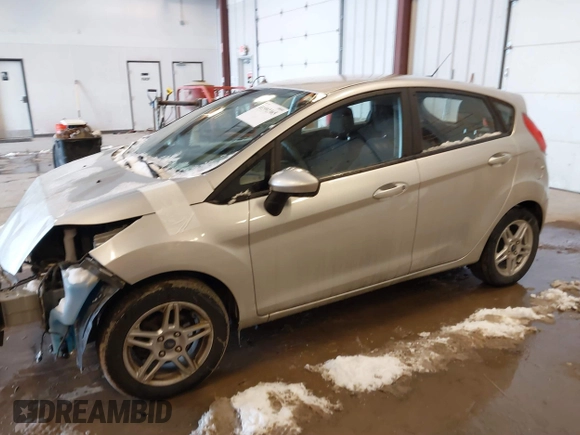 2019 Ford Fiesta SE with VIN 3FADP4EJ8KM142043, listed as a IAAI auction lot 41592365 with 55,005 mi miles and . Bid and sale history available at carsss.com. Image 17.