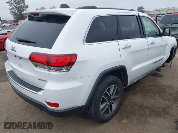 2022 Jeep Grand Cherokee Limited with VIN 1C4RJEBG4NC152896, listed as a IAAI auction lot 42425088 with 79,188 mi miles and . Bid and sale history available at DreamBid. Image 4.