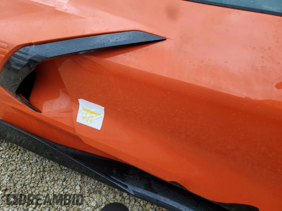 2020 Chevrolet Corvette 2LT with VIN 1G1Y72D41L5102561, listed as a Copart auction lot 74697964 with 0 mi miles and Non Repairable. Bid and sale history available at carsss.com. Image 12.