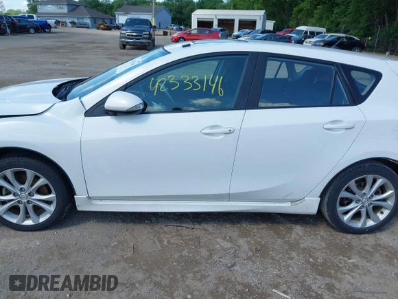 2010 Mazda 3 S Sport with VIN JM1BL1H50A1113531, listed as a IAAI auction lot 42333146 with 129,524 mi miles and . Bid and sale history available at DreamBid. Image 14.