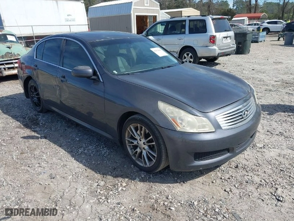 2008 Infiniti G35 Sedan Journey with VIN JNKBV61E68M201508, listed as a IAAI auction lot 41814445 with 198,810 mi miles. Bid and sale history available at carsss.com. Image 1.