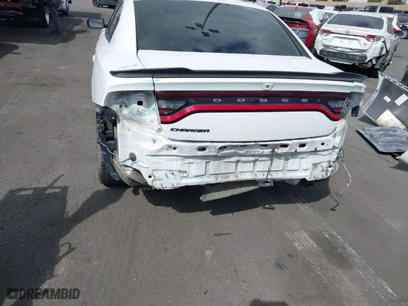2018 Dodge Charger SXT with VIN 2C3CDXBG8JH297718, listed as a IAAI auction lot 41910526 with 63459 miles. Bid and sale history available at carsss.com. Image 6.