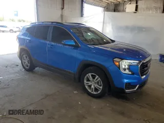 2024 GMC Terrain SLE with VIN 3GKALMEG0RL130101, listed as a Copart auction lot 58255165 with 9,511 mi miles and Salvage title. Bid and sale history available at DreamBid. Image 4.