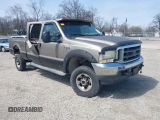 2002 Ford F-350 XL with VIN 1FTSW31F12EB06717, listed as a IAAI auction lot 41911543 with 351,800 mi miles and . Bid and sale history available at DreamBid. Image 1.