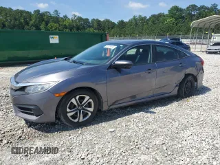 2017 Honda Civic LX with VIN 19XFC2F59HE079154, listed as a Copart auction lot 61328135 with 173,468 mi miles and Salvage title. Bid and sale history available at DreamBid. Image 1.
