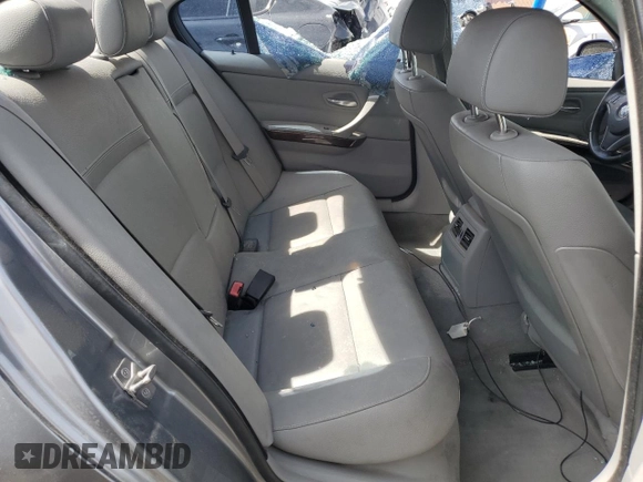 2010 BMW 3 Series 335i with VIN WBAPM7C50AA367346, listed as a Copart auction lot 50266965 with 121,205 mi miles and Salvage title. Bid and sale history available at DreamBid. Image 10.