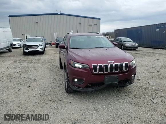 2019 Jeep Cherokee Latitude Plus with VIN 1C4PJMLX1KD250905, listed as a Copart auction lot 54446165 with 83,737 mi miles and Salvage title. Bid and sale history available at DreamBid. Image 14.