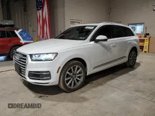 2019 Audi Q7 Premium Plus z VIN WA1LHAF78KD014833, wystawiony jako Copart lot #56087465 z przebiegiem 97 439 mil mil oraz Szkoda całkowita • Salvage title. Historia ofert i sprzedaży dostępna na DreamBid. Obrazek 1.