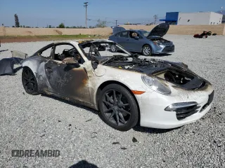 2012 Porsche 911 991 Carrera with VIN WP0AA2A98CS106182, listed as a Copart auction lot 72078754 with Not Provided miles and Non Repairable. Bid and sale history available at carsss.com. Image 4.