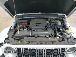 2024 Jeep Wrangler Sahara с VIN 1C4PJXEN6RW298153, выставлен на аукционе Copart как лот 68892335 с пробегом 11 308 миль миль и Списание • Salvage title. История ставок и продаж доступна на DreamBid. Изображение 14.