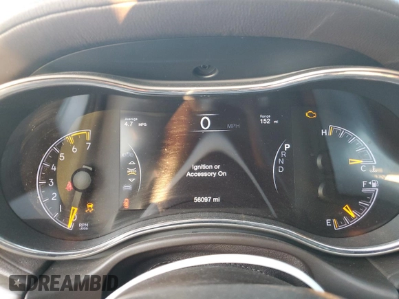 2018 Jeep Grand Cherokee Overland with VIN 1C4RJFCT3JC453784, listed as a Copart auction lot 71921944 with 56,097 mi miles and Salvage title. Bid and sale history available at DreamBid. Image 9.