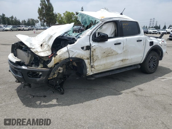 2021 Ford Ranger XL z VIN 1FTER4FH9MLE03687, wystawiony jako Copart lot #59232715 z przebiegiem Nie podano mil oraz Szkoda całkowita • Salvage title. Historia ofert i sprzedaży dostępna na DreamBid. Obrazek 1.