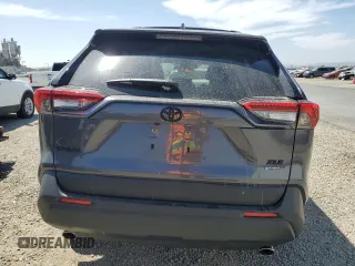 2025 Toyota RAV4 Hybrid XLE Premium with VIN JTMB6RFV8SD152327, listed as a Copart auction lot 53573615 with 12,830 mi miles and Salvage title. Bid and sale history available at DreamBid. Image 6.