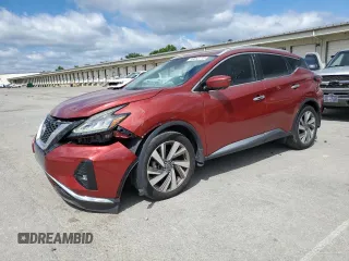 2020 Nissan Murano SL z VIN 5N1AZ2CJ1LN161311, wystawiony jako Copart lot #58058735 z przebiegiem 59 446 mil mil oraz Szkoda całkowita • Salvage title. Historia ofert i sprzedaży dostępna na DreamBid. Obrazek 1.