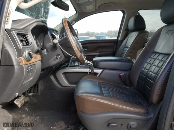 2016 Nissan Titan XD PRO-4X with VIN 1N6BA1F44GN517754, listed as a Copart auction lot 47961735 with 103,242 mi miles and Salvage Title. Bid and sale history available at carsss.com. Image 7.