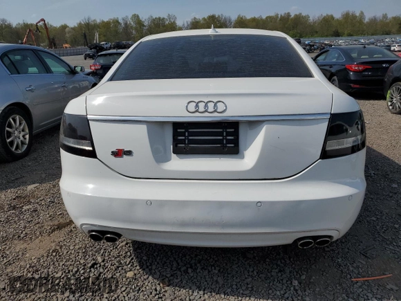 2007 Audi S6 with VIN WAUGN94F17N041959, listed as a Copart auction lot 53682645 with 125,072 mi miles and Clean Title. Bid and sale history available at carsss.com. Image 6.
