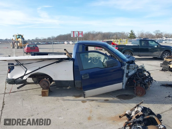 2009 Ford F-150 XL with VIN 1FTRF12W29KA68508, listed as a IAAI auction lot 41662633 with 105,652 mi miles and . Bid and sale history available at DreamBid. Image 13.
