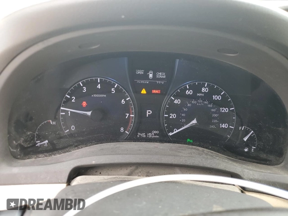 2013 Lexus RX 350 with VIN 2T2ZK1BA7DC089120, listed as a Copart auction lot 61156465 with 246,190 mi miles and Salvage title. Bid and sale history available at DreamBid. Image 9.