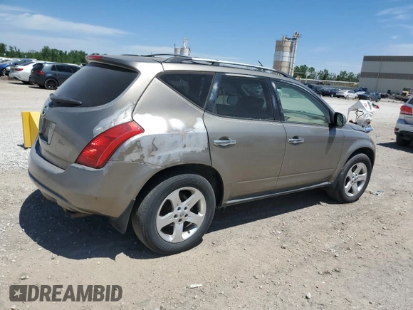 2004 Nissan Murano SE z VIN JN8AZ08W94W328592, wystawiony jako Copart lot #56763755 z przebiegiem 155 771 mil mil oraz Czysty tytuł • Clean title. Historia ofert i sprzedaży dostępna na DreamBid. Obrazek 3.
