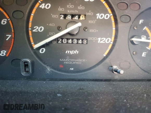 1996 Honda Civic DX with VIN 1HGEJ6125TL069969, listed as a Copart auction lot 82345834 with 204,343 mi miles and Clean Title. Bid and sale history available at carsss.com. Image 9.