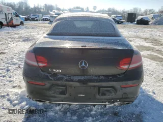 2019 Mercedes-Benz C 300 with VIN WDDWK8DB0KF795135, listed as a Copart auction lot 88027895 with 76,812 mi miles and Salvage Title. Bid and sale history available at carsss.com. Image 6.