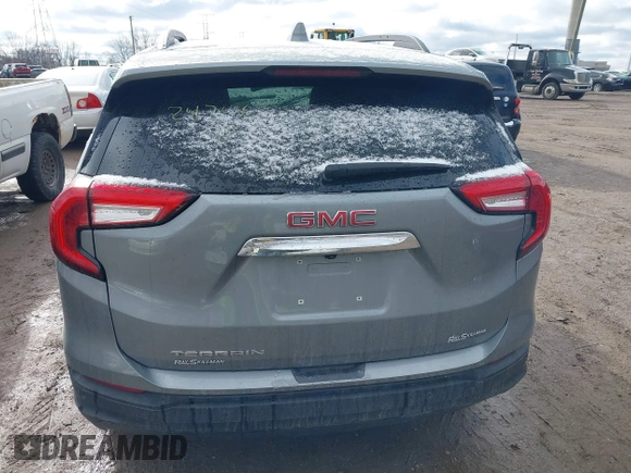 2024 GMC Terrain SLE with VIN 3GKALMEG7RL247464, listed as a IAAI auction lot 41733551 with 17,762 mi miles. Bid and sale history available at carsss.com. Image 16.