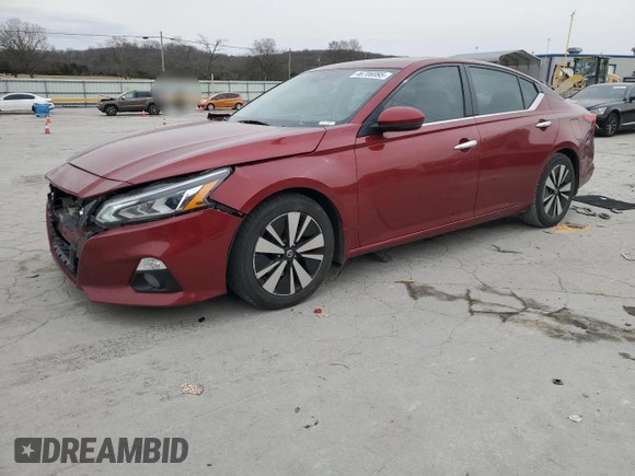 2019 Nissan Altima SL with VIN 1N4BL4EV4KC106633, listed as a Copart auction lot 46706995 with 221,278 mi miles and Salvage Title. Bid and sale history available at DreamBid. Image 1.