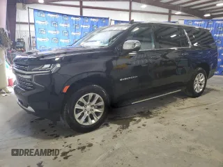 2024 Chevrolet Suburban Premier with VIN 1GNSCFKDXRR183166, listed as a Copart auction lot 56149744 with 4,321 mi miles and Clean title. Bid and sale history available at DreamBid. Image 1.