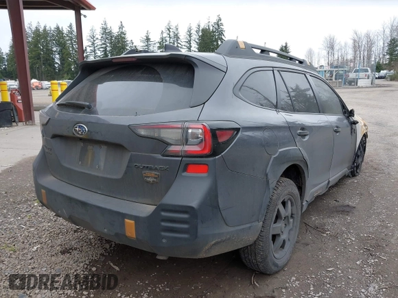 2023 Subaru Outback Wilderness with VIN 4S4BTGUD6P3211293, listed as a IAAI auction lot 41831669 with Not Provided miles and . Bid and sale history available at DreamBid. Image 4.