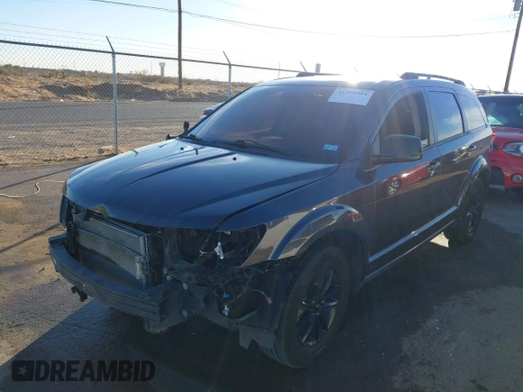 2019 Dodge Journey SE with VIN 3C4PDCBG7KT872888, listed as a IAAI auction lot 41390094 with 114,513 mi miles and . Bid and sale history available at DreamBid. Image 2.