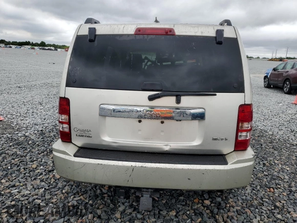2008 Jeep Liberty Limited with VIN 1J8GP58K48W247360, listed as a Copart auction lot 52101345 with 0 mi miles and Salvage Title. Bid and sale history available at carsss.com. Image 6.