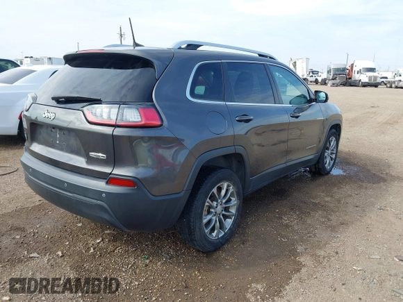 2019 Jeep Cherokee Latitude Plus with VIN 1C4PJLLB4KD403310, listed as a IAAI auction lot 41691832 with 72,398 mi miles. Bid and sale history available at carsss.com. Image 4.